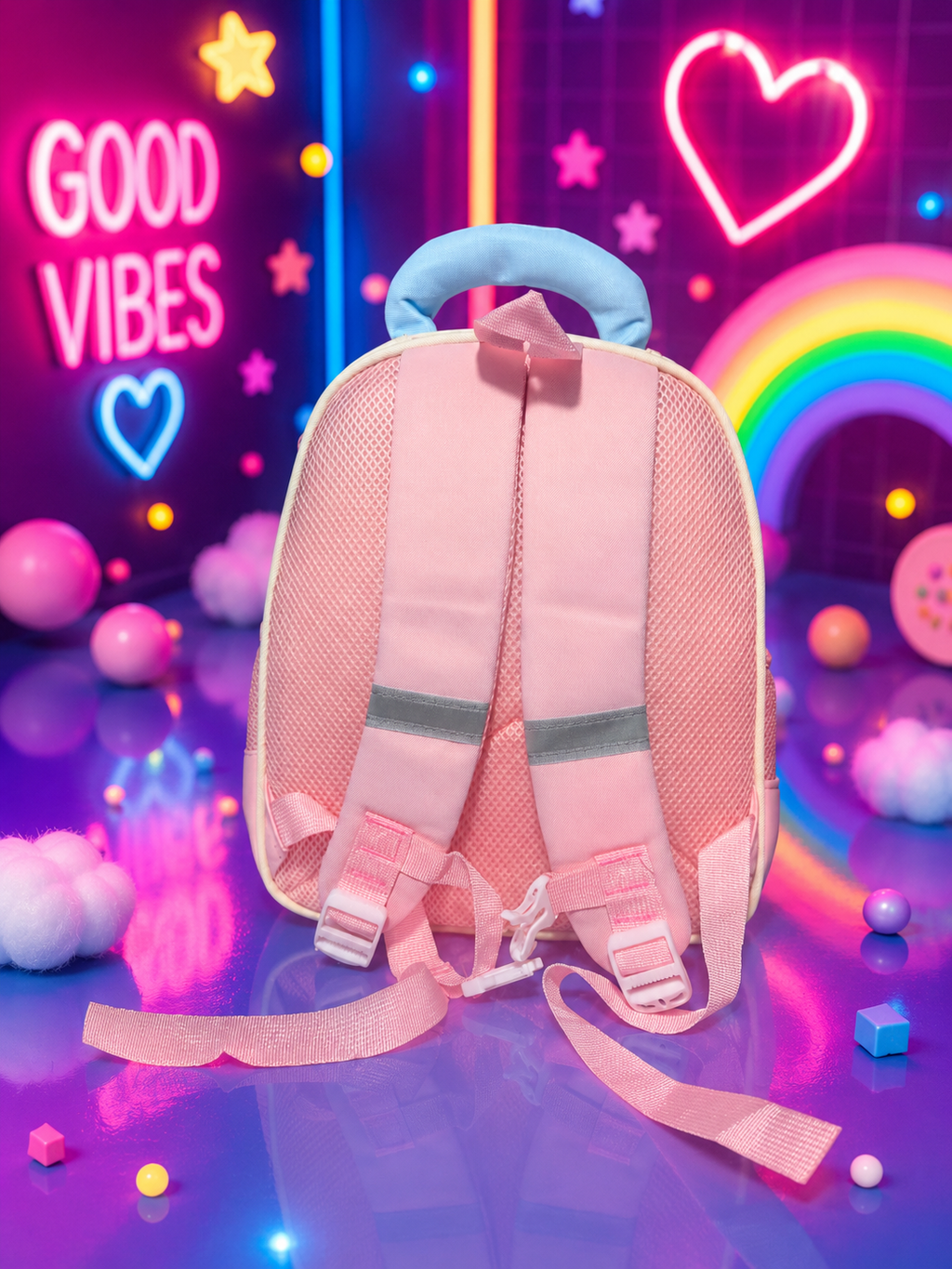 Cute Bunny Kids Backpack – Mini Travel & School Bag