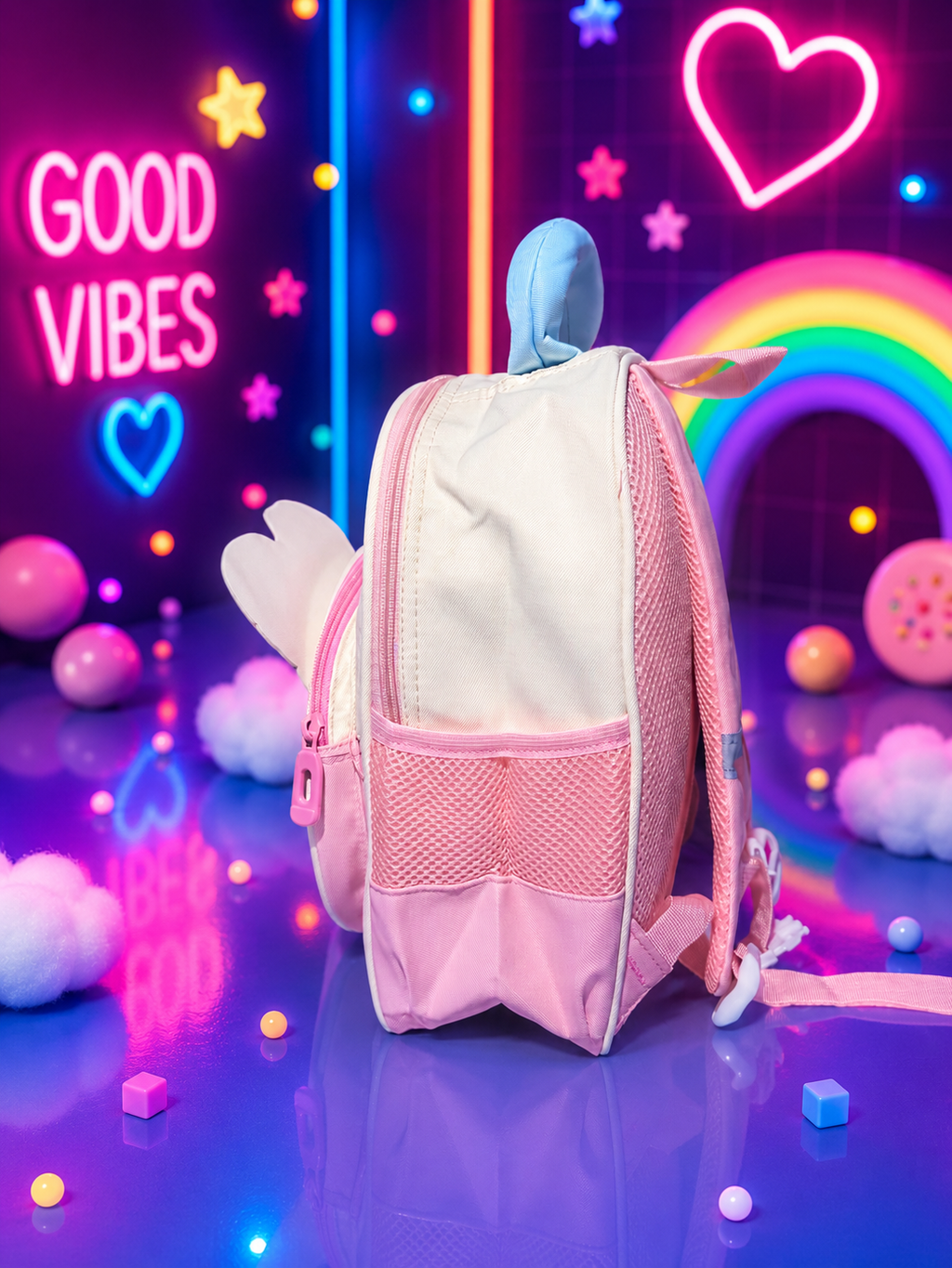 Cute Bunny Kids Backpack – Mini Travel & School Bag