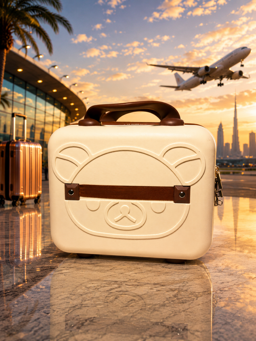 Rilakkuma Kids Mini Travel Suitcase Bag – Premium Cute Carry Case