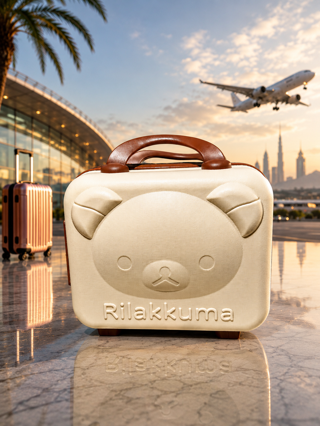 Rilakkuma Kids Mini Travel Suitcase Bag – Premium Cute Carry Case