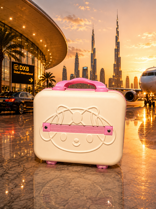 Dreamy Kids Vacation Suitcase Bag