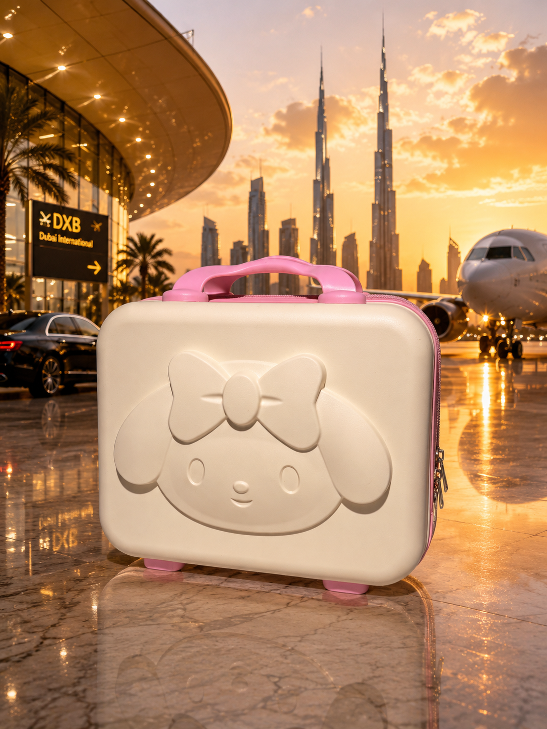 Dreamy Kids Vacation Suitcase Bag