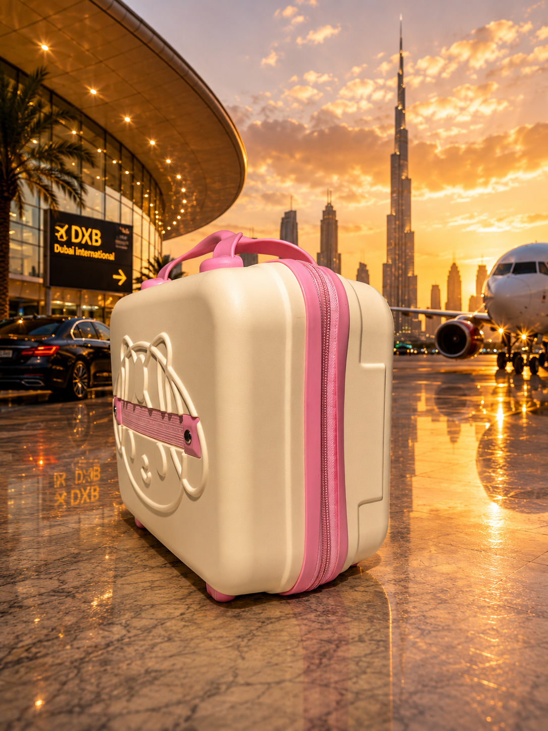 Dreamy Kids Vacation Suitcase Bag
