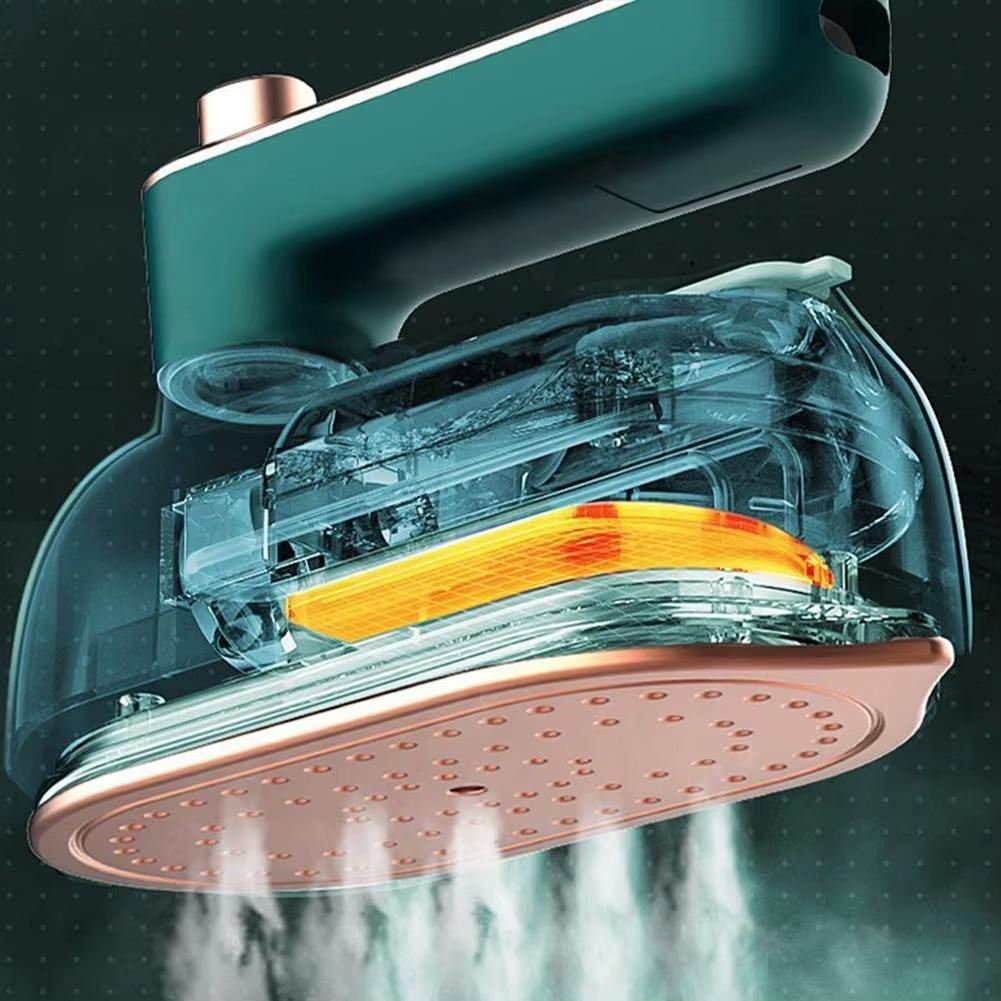 Smart Portable Steam Iron – Handheld Garment Steamer with Hanging & Travel-Friendly Design