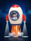 Space Explorer Rocket Toy for Kids | Light, Music & Spray Mist